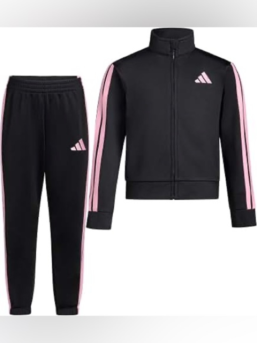 adidas Girls' Event Tricot Jacket and Joggers, 2-Piece Set